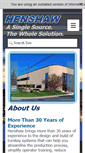Mobile Screenshot of henshawusa.com